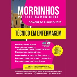 Morrinhos -ce 2025. T�cnico em Enfermagem 