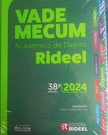 Vade Mecum Acadmico de Direito Rideel 38 Edio - 2024 + Planner de Estudos