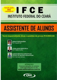ASSISTENTE DE ALUNOS IFCE - Teoria esquematizada e questes IDECAN - impressa 2021