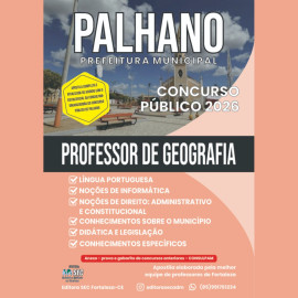 Palhano -Ce Prof de  Geografia 