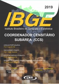 .Apostila IBGE 2019 - Coordenador Censitrio de Subrea (CCS) 2019 impressa