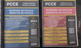  Apostila ESCRIVO E INSPETOR de Polcia Civil Cear - PCCE - Teoria e questes IDECAN (2 Vols.) 2023 