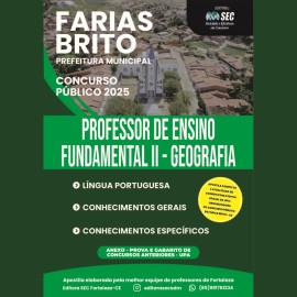 Farias Brito 2025. Prof . Geografia 