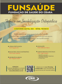 Tcnico em Imobilizao Ortopdica - Apostila Funsade Cear - Teoria e questes FGV - Impressa 2021