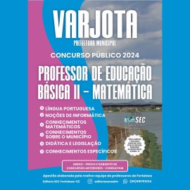 VARJOTA -CE Prof. de educao bsica   II  Matemtica  