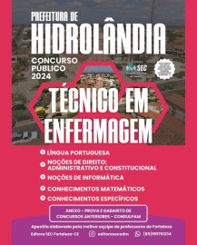 HIDROLANDIA- CE   Tcnico de Enfermagem 