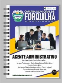 PDF C�mara Municipal de Forquilha 2025 : Agente Administrativo 