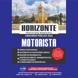 horizonte -ce 2026  �Motorista 