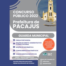 PACAJUS 2022 Guarda Municipal editora SEC