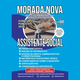 Morada Nova 2026  Assistente social  