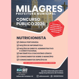 Milagres -Ce 2026 Nutricionista 