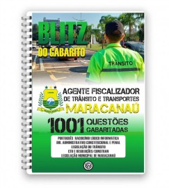 1001  questes para Agente Fiscalizador de Trnsito Maracana 