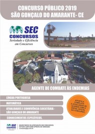SO GONALO : Agente de Combate s Endemias 