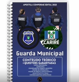 Carir� 2025 Guarda Municipal 