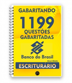 1.199 questes gabaritadas para Banca do Brasil edio 2025