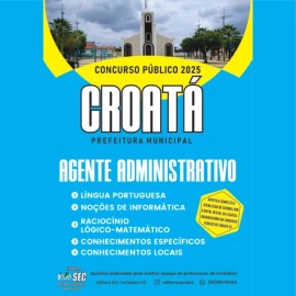 CROATA-Ce. Agente Administrativo.  2025