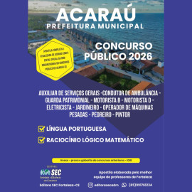 Acarau -ce  2026. N�vel Fundamental 
