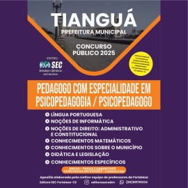 Tiangu :Pedagogo com especialidade em Psicopedagogia 