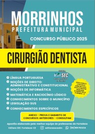 Morrinhos-Ce 2025 Cirurgi�o Dentista 