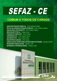   Apostila SEFAZ CE COMUM A TODOS OS CARGOS - Teoria e questes Cespe/Cebraspe- 2021 impressa  Disponvel em 02.06.2021 