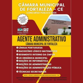 Agente Administrativo - Apostila CMF Cmara Municipal de Fortaleza 2024 editora editora SEC
