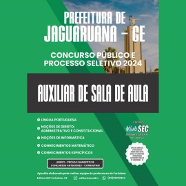 Jaguaruana-CE  Auxiliar de  Sala 