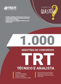 Livro 1.000 Questes Gabaritadas para o Tribunal Regional do Trabalho - Tcnico e Analista