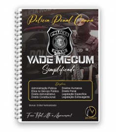 pdf Vademecum Simplificado Policia Penal do Ceara edio 2024 editora FV   digital 