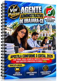 PDF  Ubajara -ce. 2026 Agente Administrativo digital 
