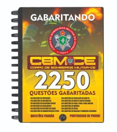 2.250 questes gabaritadas para soldado Corpo do bombeiro militar do estado do Cear 