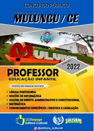 Mulungu -ce Prof Educao Infantil editora cultural 