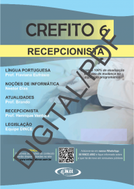 pdf Recepcionista - Apostila CREFITO 6 CE Teoria e questes - DigitalPDF 2021