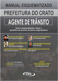 Apostila Prefeitura de Crato - Agente de Trnsito (Nvel superior) - Teoria, dicas e questes 2020 -  IMPRESSO