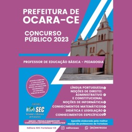 OCARA-CE   2023   Professor de Educao Bsica -PEDAGOGIA 