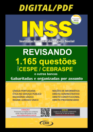 pdf .Revisando 1.060 Questes estilo CESPE/CEBRASPE - apostila Tcnico do INSS - 2022 - Digital/PDF 2022