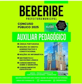 Beberibe 2025. Auxiliar Pedagogico