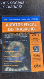 .Auditor Fiscal do Trabalho-apostila AFT/MTE - Teoria, legislao, dicas e questes de provas 3 Vols. 2023 - impresso