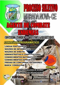 Morada Nova 2021 agente de combate  s endemias 