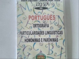  DVD  PORTUGUS  : ORTOGRAFIA PARTICULARIDADES LINGUSTICA HOMNIMAS E PARNIMAS