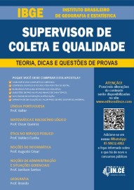 Ibge 2023 Supervisor de Qualidade e Coleta 