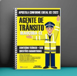  Agente de Transito IRAUUBA de acordo com o edital 2022