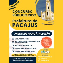PACAJUS 2022 Agente Apoio a Incluso 