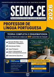 Seduc  -ce 2026 Prof de l�ngua portuguesa editoria elaborar 