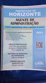 pdf Agente de administrao - Prefeitura de Horizonte 2023 Digital