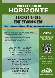 pdf Tcnico em enfermagem - apostila Prefeitura de Horizonte - Teoria e questes CONSULPAM 2023 Digital