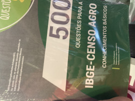 500 quest�es gabaritadas para  Ibge - Censo Agro 