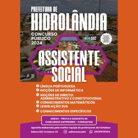 HIDROLANDIA- CE  Assistente Social 