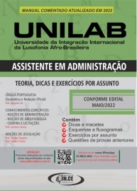 ...Assistente Em Administrao Apostila UNILAB - Teoria e questes IDECAN - Impressa 2022