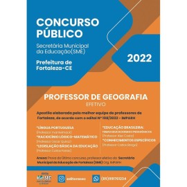  GEOGRAFIA - apostila Professor Efetivo de Fortaleza - Editora SEC 