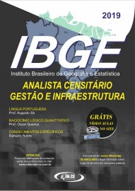 Apostila IBGE - Analista Censitrio (AC) GESTO E INFRAESTRUTURA/2019